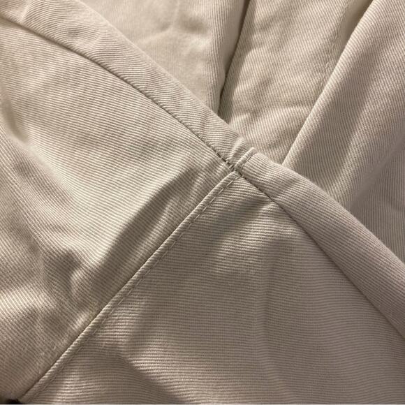 Men’s 40/30 Dockers Stone Pleated Khaki Pants w/Cuffed Hem EUC - Picture 4 of 6